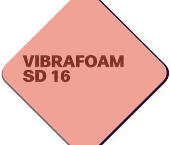 Полиуретановый эластомер Vibrafoam SD 16 (Розовый) 2 м х 0,5 м х 12,5 мм (1м2)