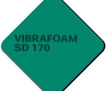 Полиуретановый эластомер Vibrafoam SD 170 (Тёмно-зеленый) 2 м х 0,5 м х 25 мм (1м2)