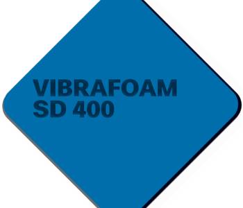 Полиуретановый эластомер Vibrafoam SD 400 (Синий) 2 м х 0,5 м х 12,5 мм (1м2)
