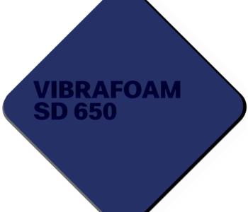 Полиуретановый эластомер Vibrafoam SD 650 (Тёмно-синий) 2 м х 0,5 м х 12,5 мм (1м2)