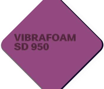 Полиуретановый эластомер Vibrafoam SD 950 (Фиолетовый) 2 м х 0,5 м х 12,5 мм (1м2)