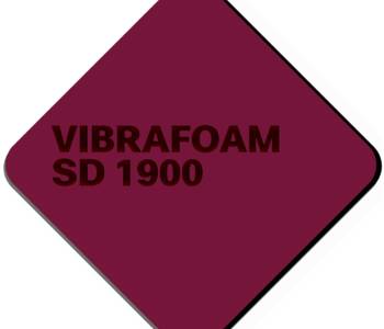 Полиуретановый эластомер Vibrafoam SD 1900 (Бордовый) 2 м х 0,5 м х 12,5 мм (1м2)